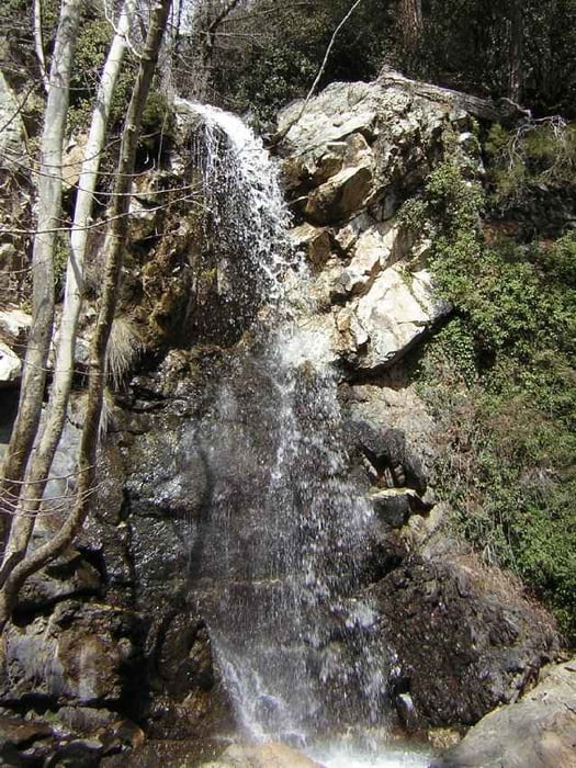 The Caledonian Falls, Troodos Mountains in Cyprus