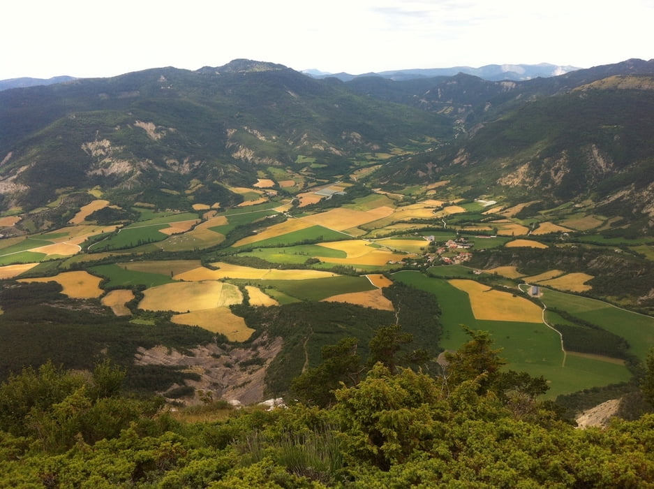 Les crêtes de la Longeagne