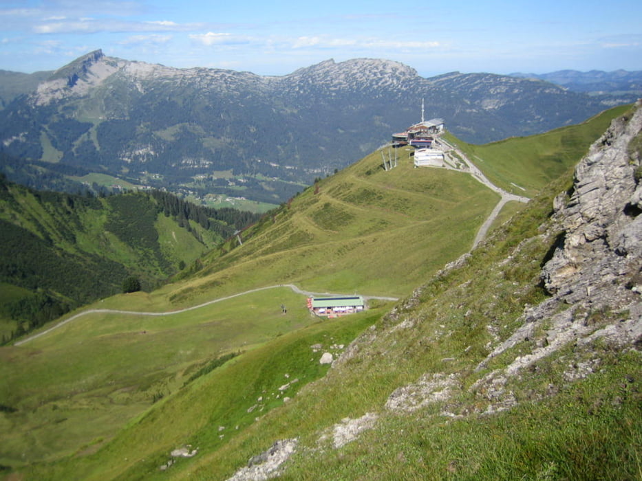 Rundweg Kanzelwand Fiderepasshütte Fluchtalpe Wildental