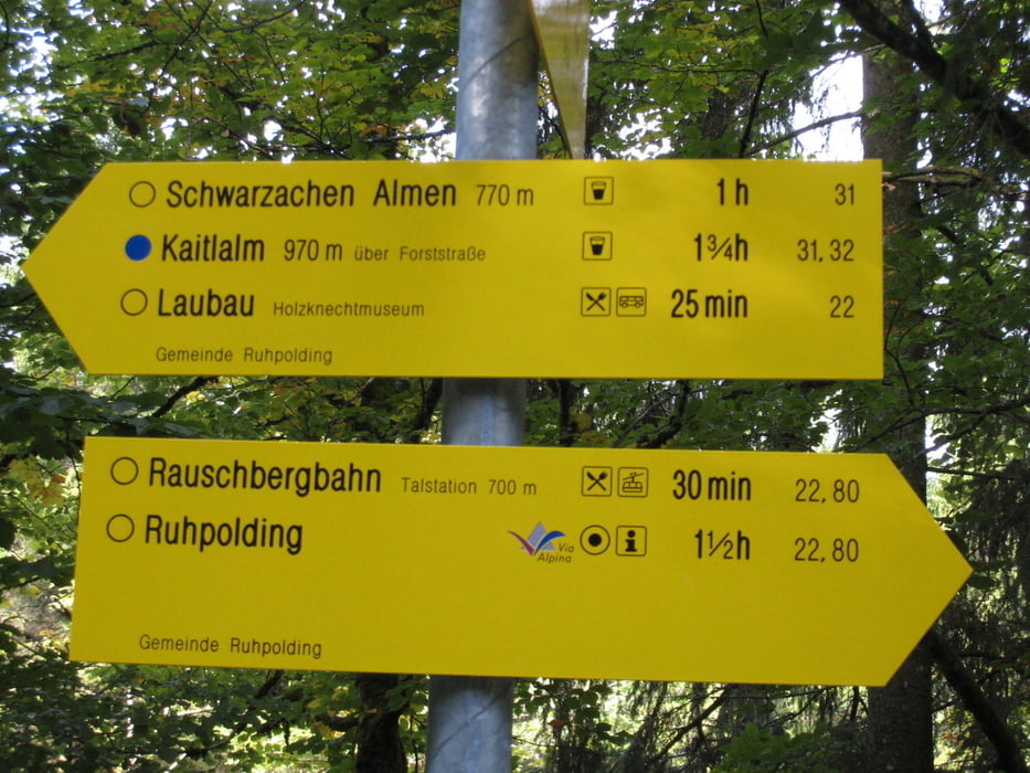 Rauschberg Ruhpolding 15,4 K.M.