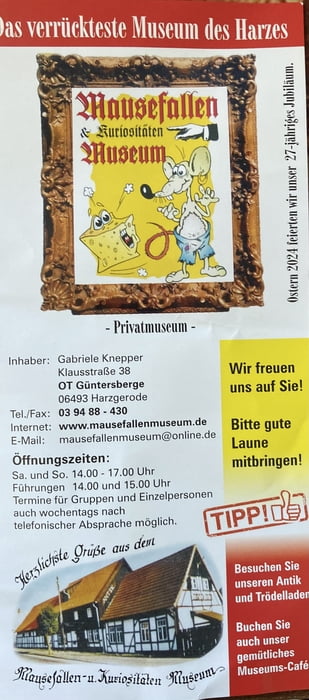 Rundtour Allrode-Güntersberge-Allrode (18.05.2026)