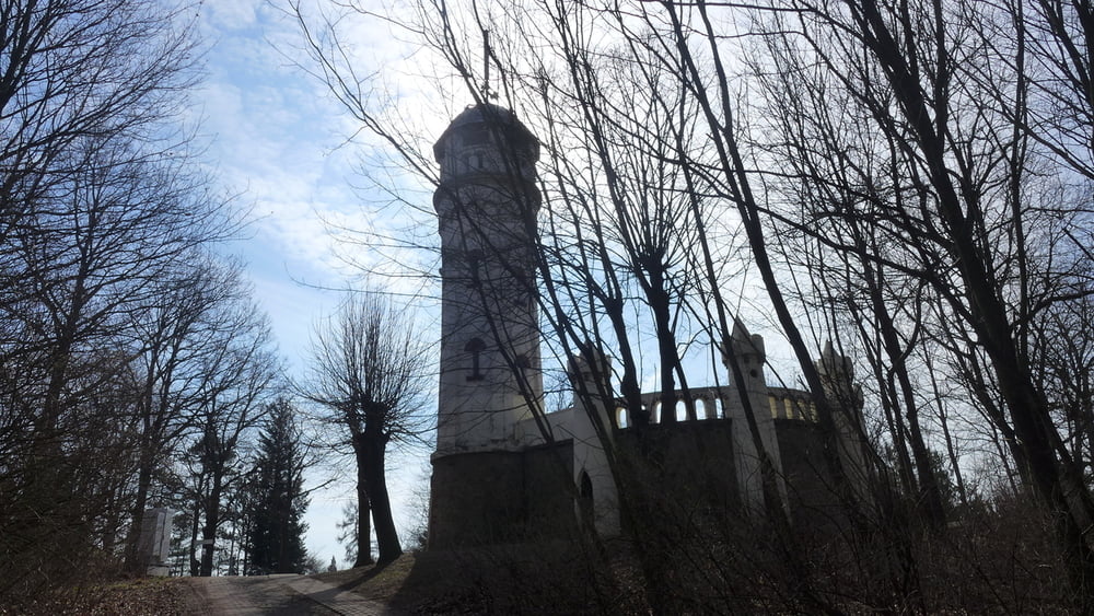 Gellertberg – Wartturm – König-Albert-Turm – Friedensturm im Vorfrühling