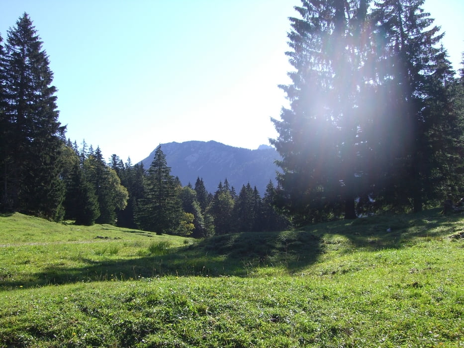 Pfronten, Himmelreich, Bärenmoosalpe, Breitenberg, Tannheimer Tal
