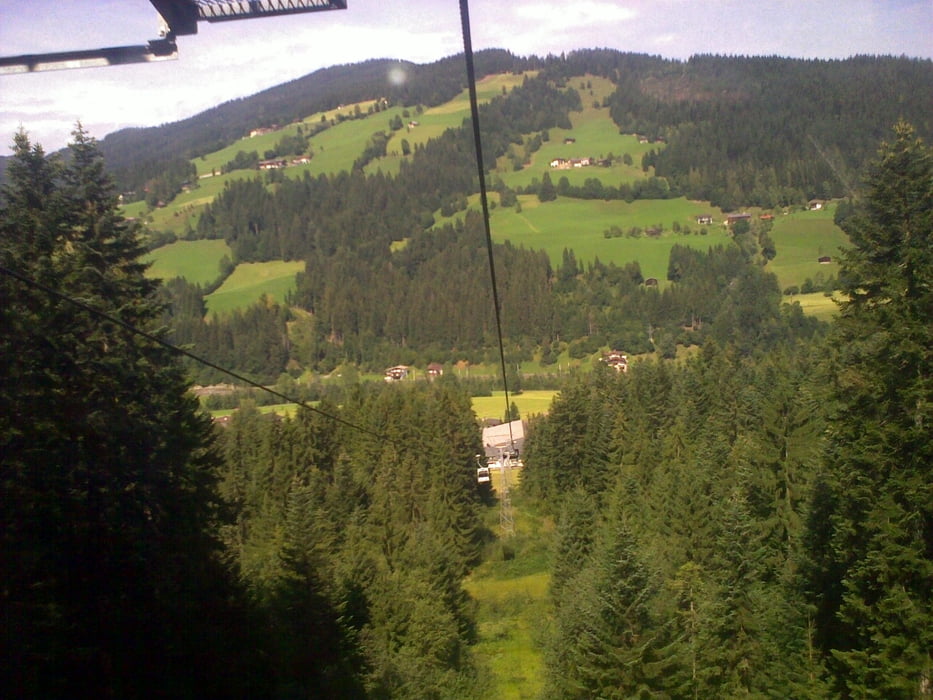 Zwei Gondel Tour Kitzbühel