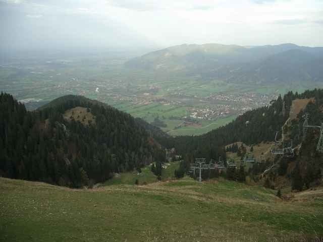 Brauneck - Von Lenggries auf den Gipfel. Bergab Downhill pur