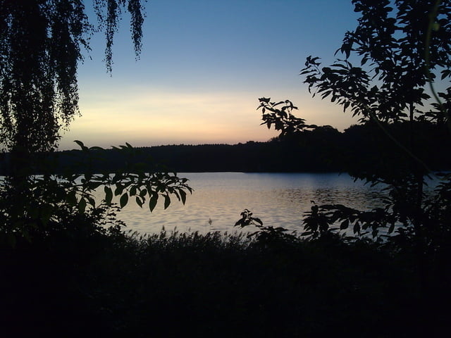 Sonnenaufgang am Großensee / in Memoriam II an K 20.08.2008 - 6:30