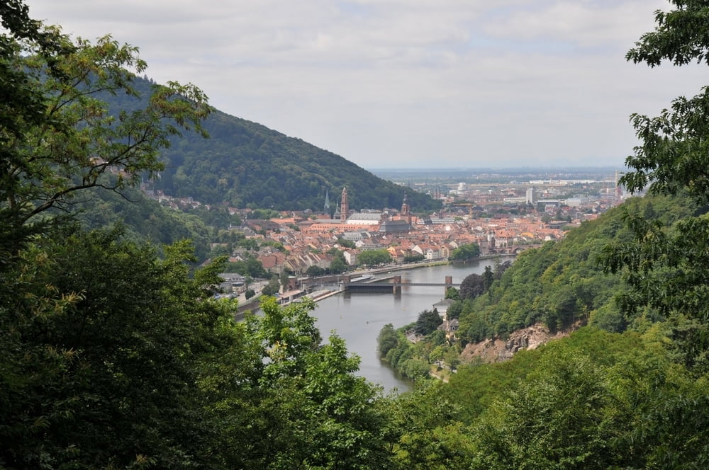 Kultur und Natur oberhalb von Heidelberg