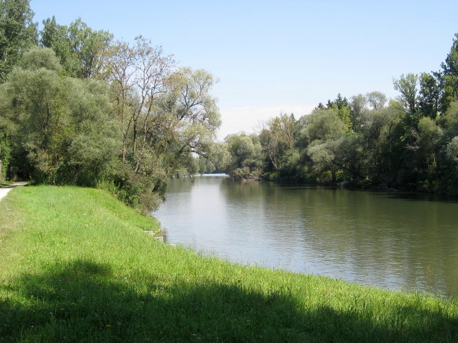 Von Ismaning die Isar abwärts bis Freising 
