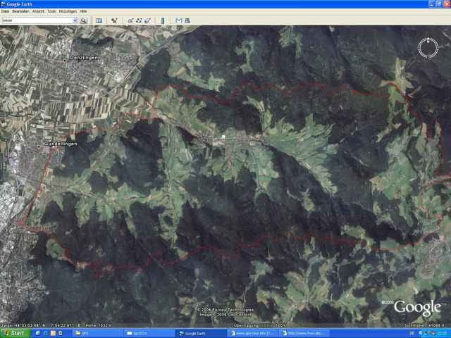 Tour in Google Earth.