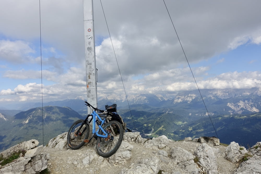 Bikebergsteigen - MTB-Trail, Kramer, Gelbes Gwänd, Garmisch