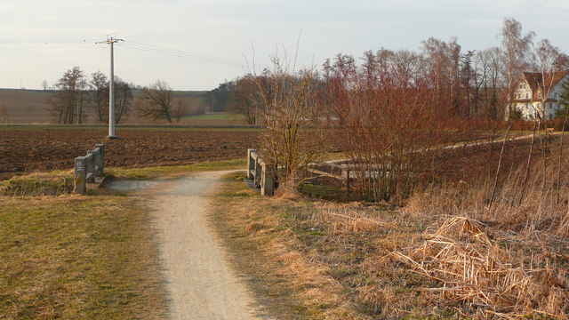Geiselhöring - Bockerlbahnweg - Schwarzer Herrgott