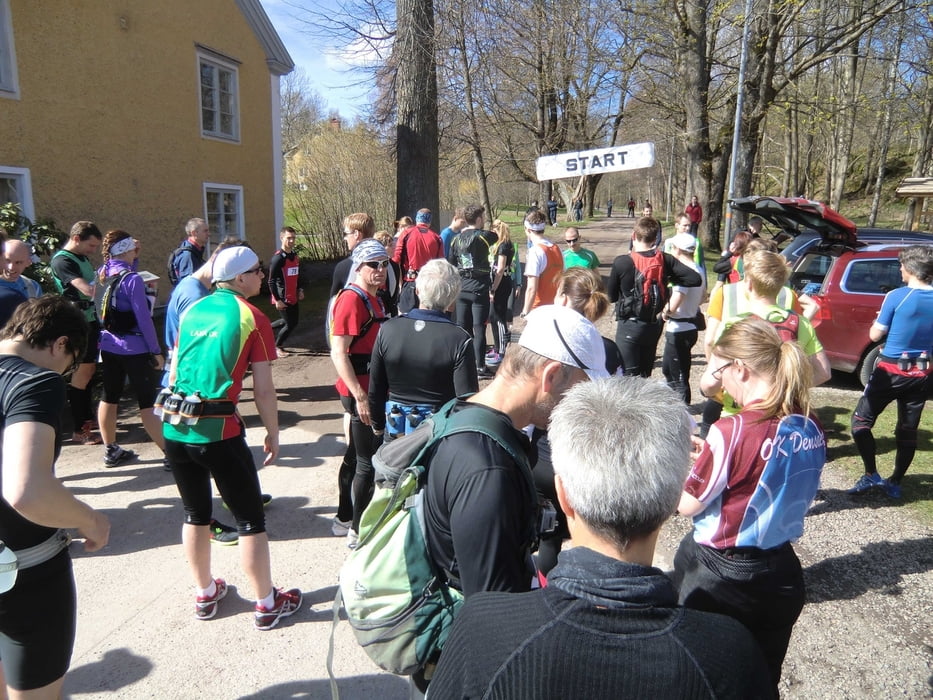 Munkastigen Trailrun 2012 Olshammar nach Laxa (Laxå)
