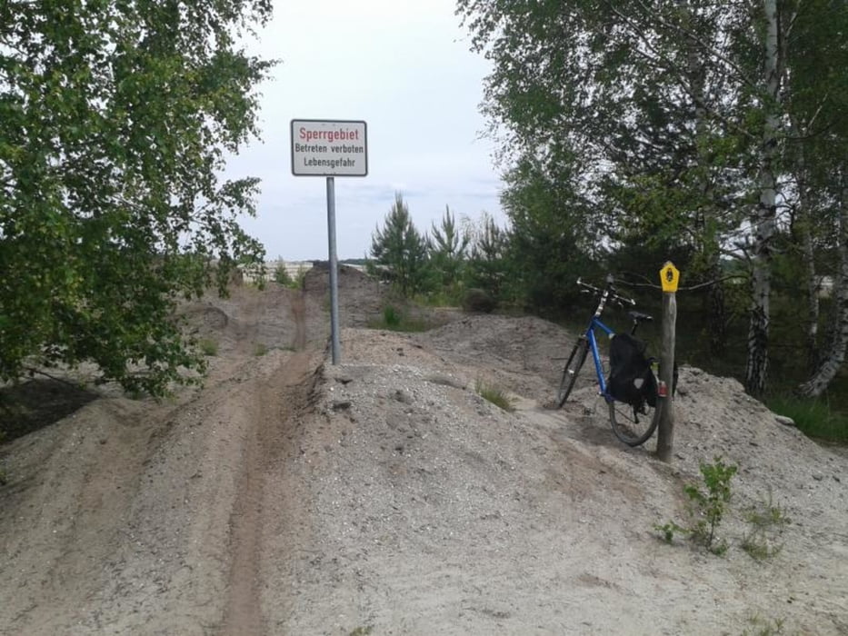 40. 1 Lausitz Finsterwalde MTB Tagebau Seen Rad Tour