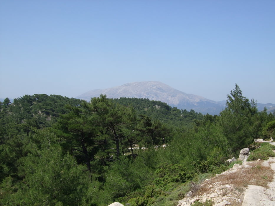 Panoramen oberhalb von Platania