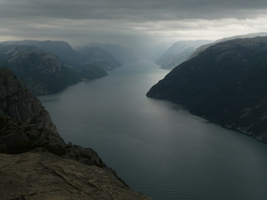 Preikestolen - kaum ein Norwegen Tourist läst dies aus