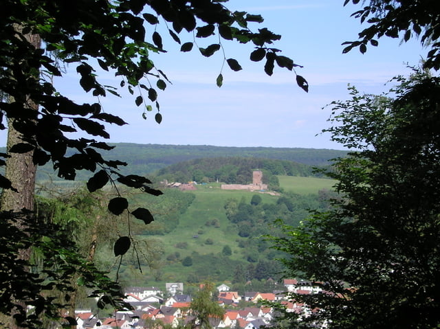 Hoesberg, Oberlimbo (mit Gp-Trail) u. Königsberg