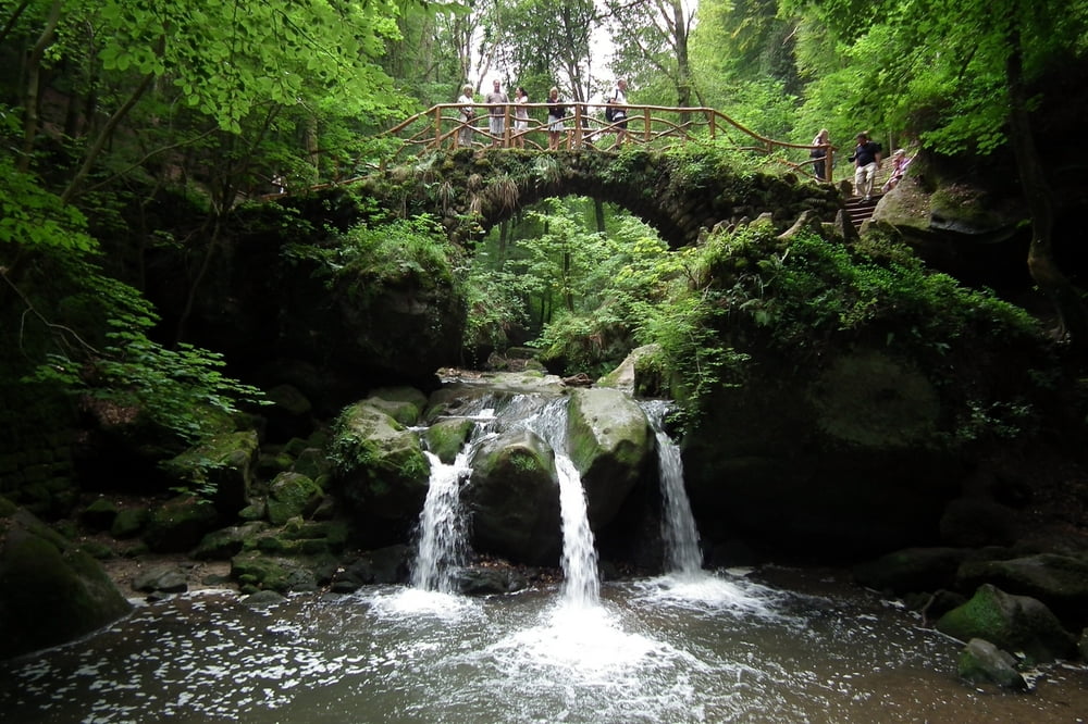 Wandern im Mullerthal ( Luxemburg )