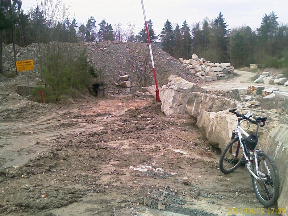 Von Zeil in den Bischofsheimer Wald, Golfplatz und zurück