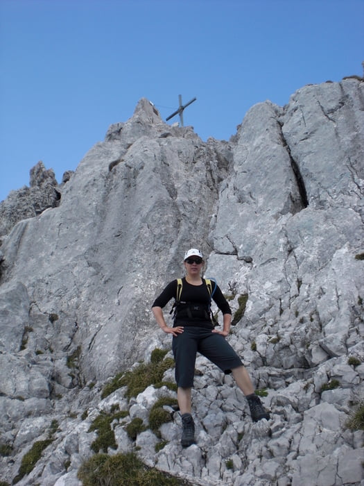 Über den Jubiläumssteig zum Ellmauer Tor und Hinteren Goinger Halt