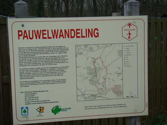 Pauwel wandelpad