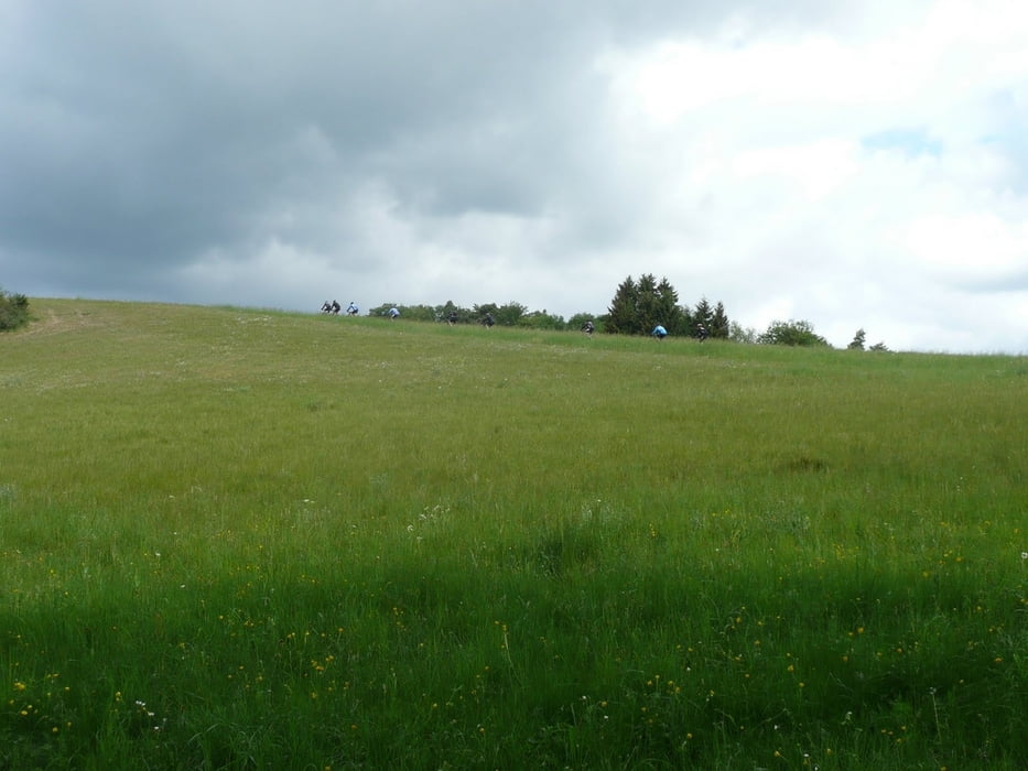 Vulkaan eifel tocht Manderscheid van oost naar west