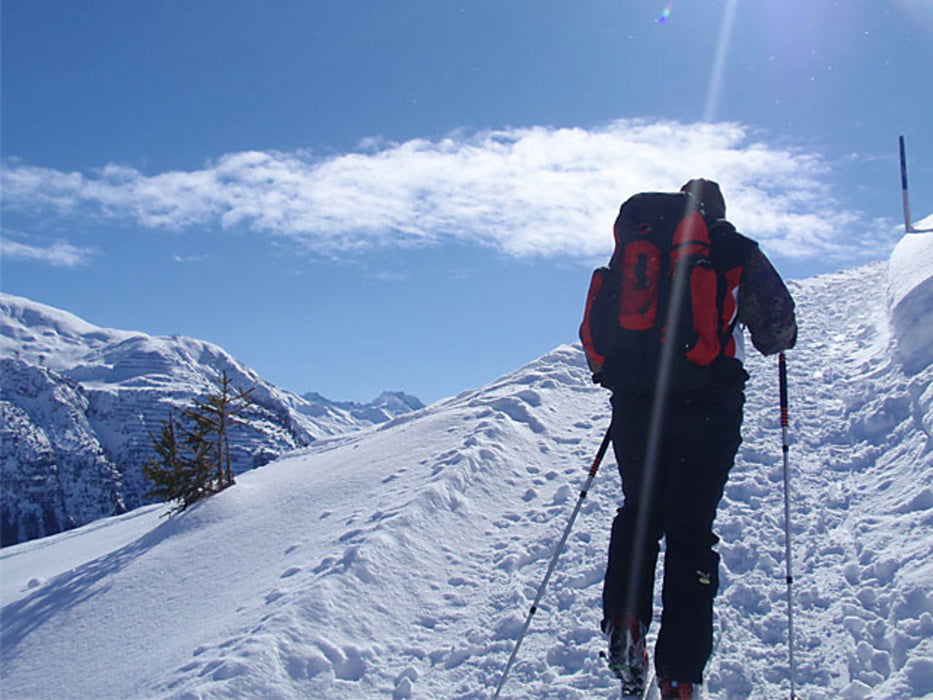 Skitour von Lech auf's Kriegerhorn