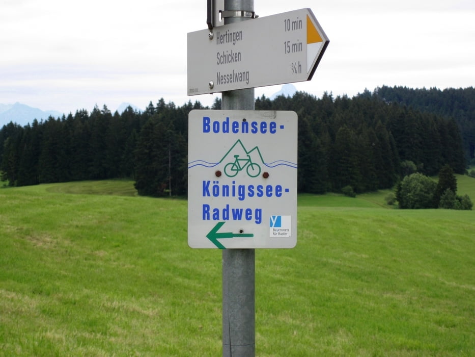 Bodensee-Koenigssee-Radweg: Bodensee-Königsee