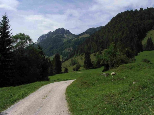 Kaiserwinkel, Zur Gachenalm
