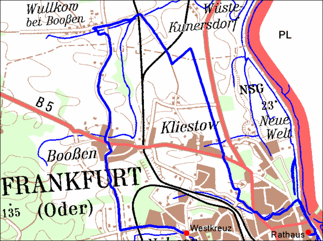 034) Frankfurt - Wulkow - Boossen - Frankfurt (O)
