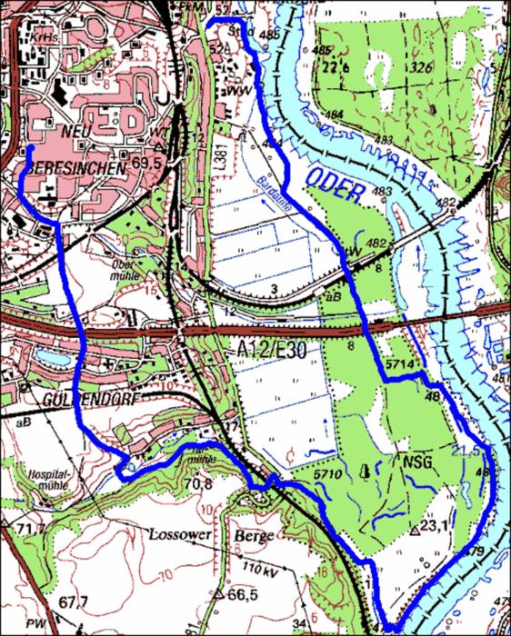 073) Frankfurt - Oderwiesen - LSG Eichwald - FF