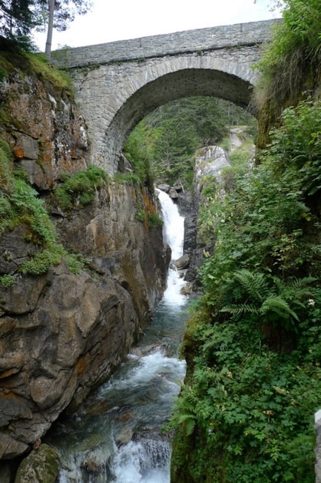 Pont d'Espagne - Refuge Wallon - Pont d'Espagne