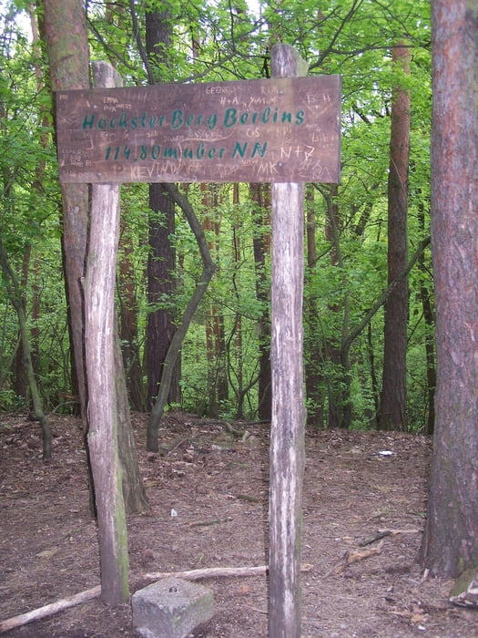 Auf Berlins höchsten Berg