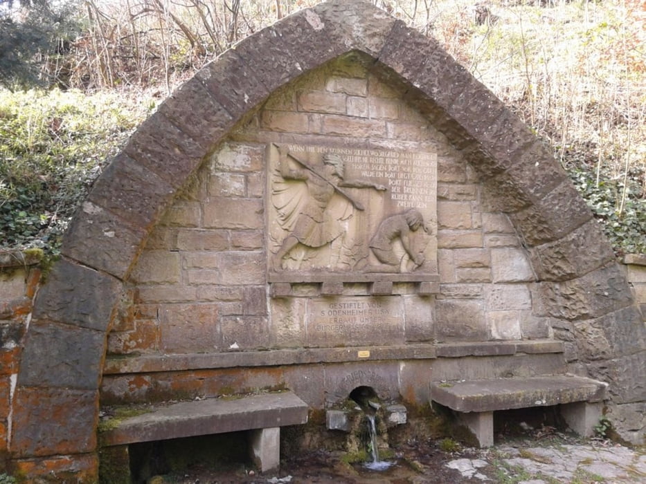 Siegfriedsbrunnen Odenheim / Rettigheim