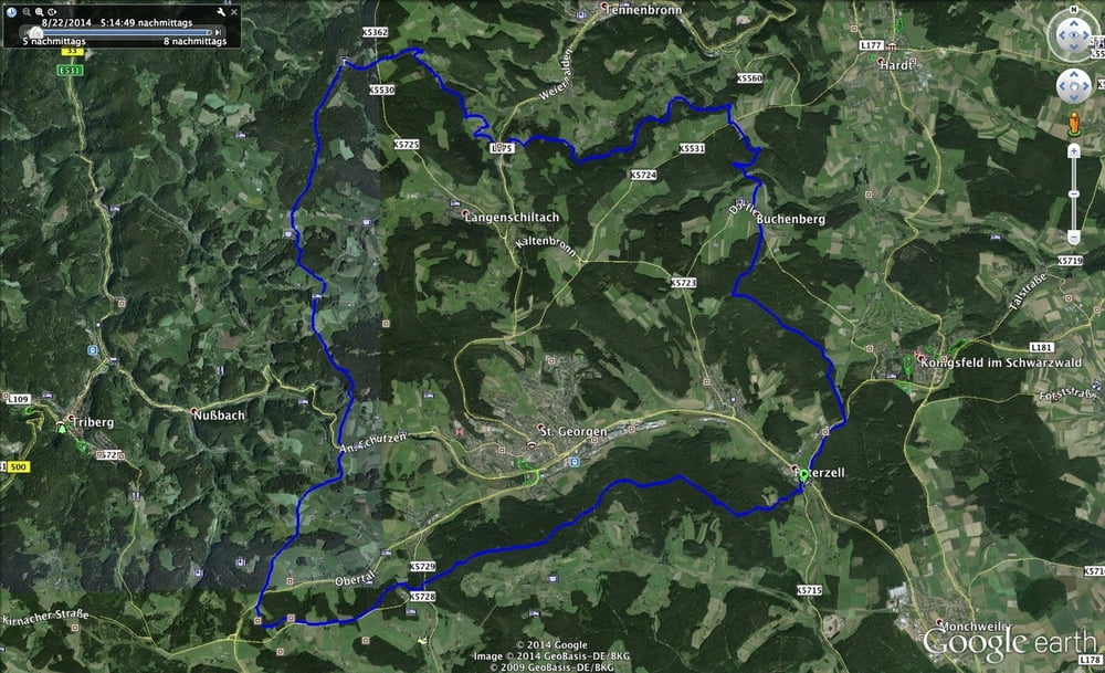 Trailtour um St. Georgen