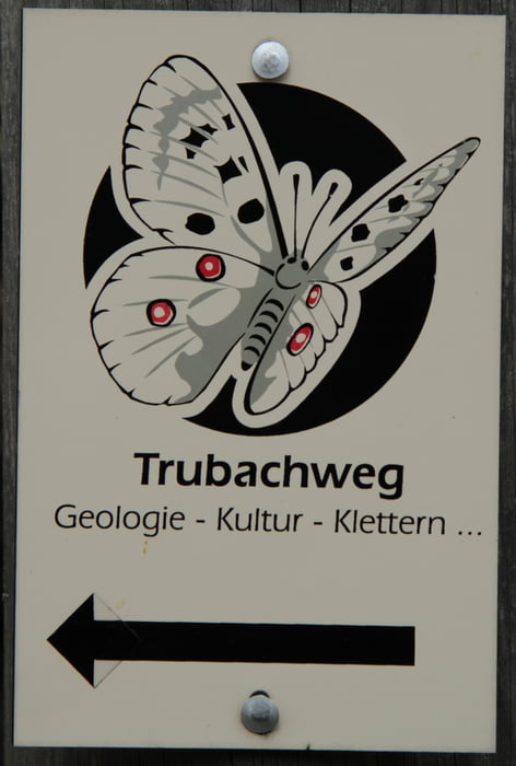 Trubachweg Geologie- Kultur- Klettern