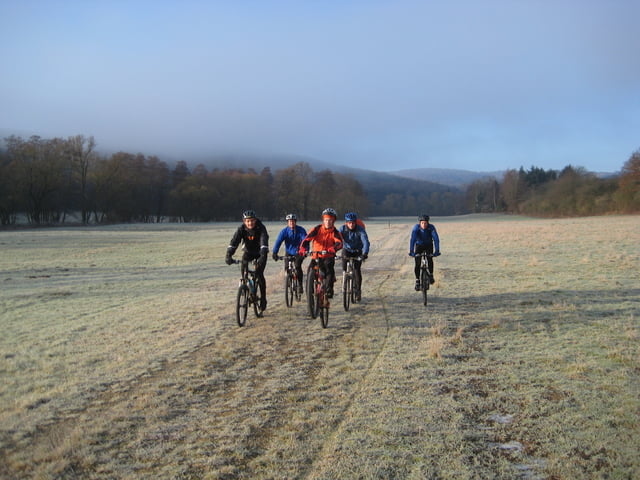 Wintertour von Friedberg nach Usingen und zurück