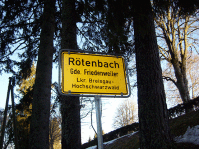 Rötenbach-Schlucht
