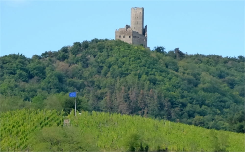 Elsass: Châtenois - Ramstein - Ortenbourg (Burg Ortenberg)