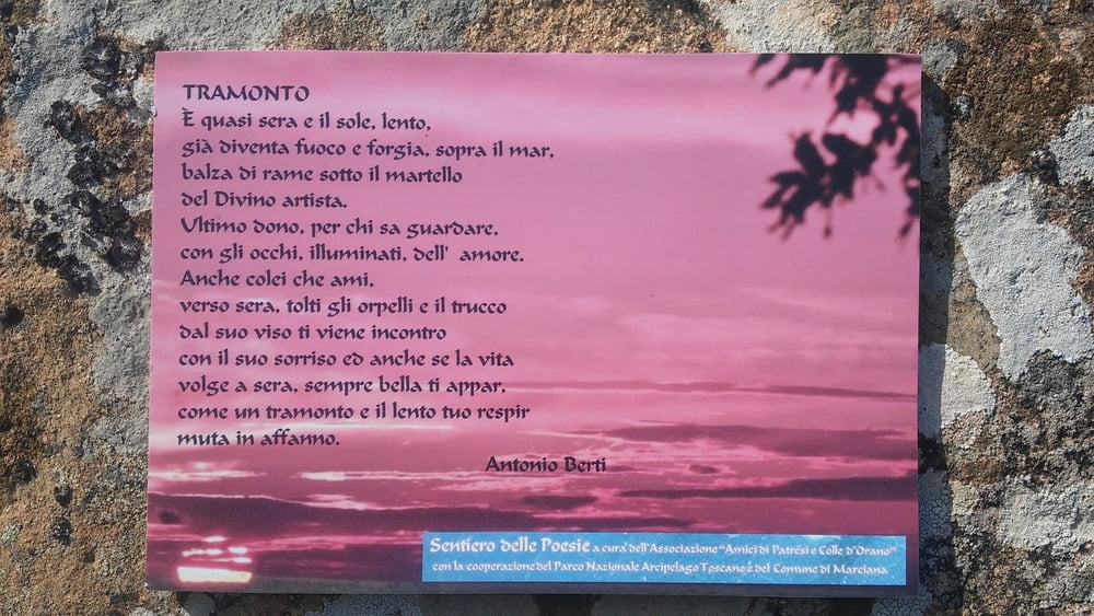 Sentiero delle poesie