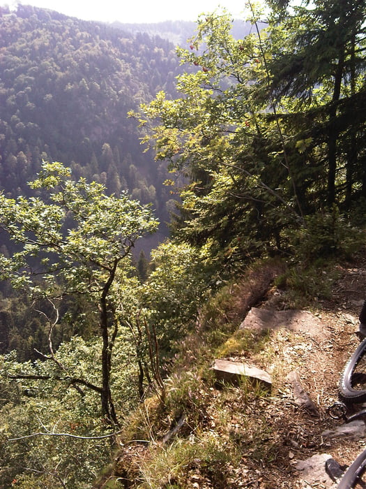 Tiengen - Höchenschwand - Felsenweg (Video) (Dangerous!)