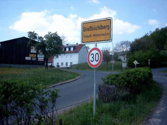 FRÄNKISCHER GEBIRGSWEG - Teilstück -- Waldsassen - Fuchsmühl
