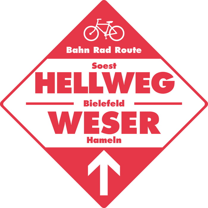 BahnRadRouten - Hellweg-Weser Route 