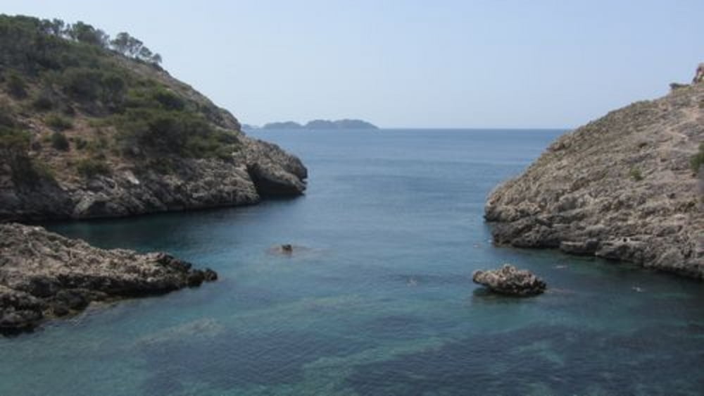 Wanderung zu einer einsamen Badebucht bei Paguera (Mallorca)