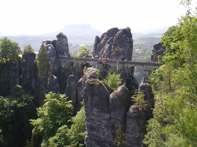 Von Lohmen  zur Bastei