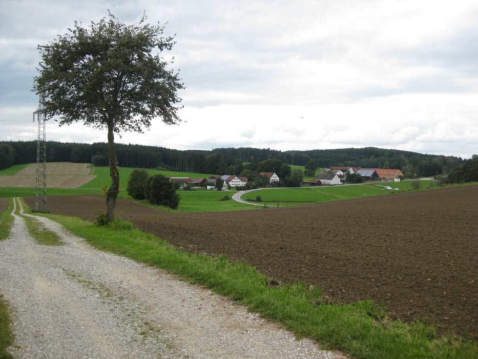 Von Niederraunau in die Stauden