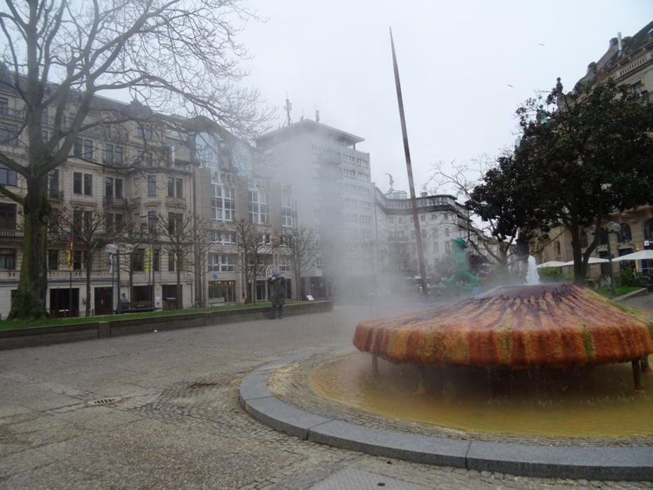 Wiesbadener heiße Thermalquelle