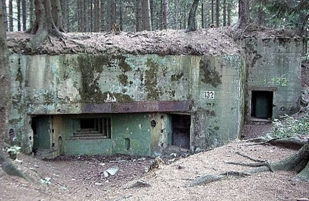 Zu den Bunkern im Buhlert