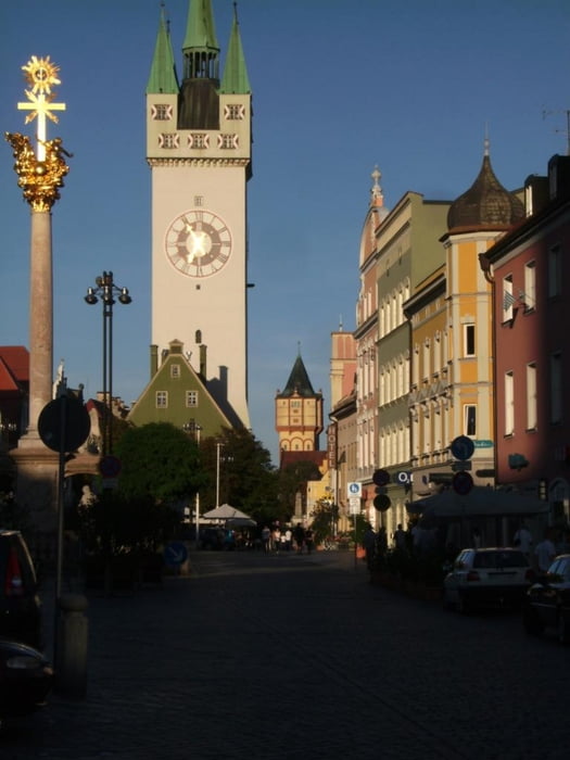Luftlinie nach Norden: Waging – Pleystein