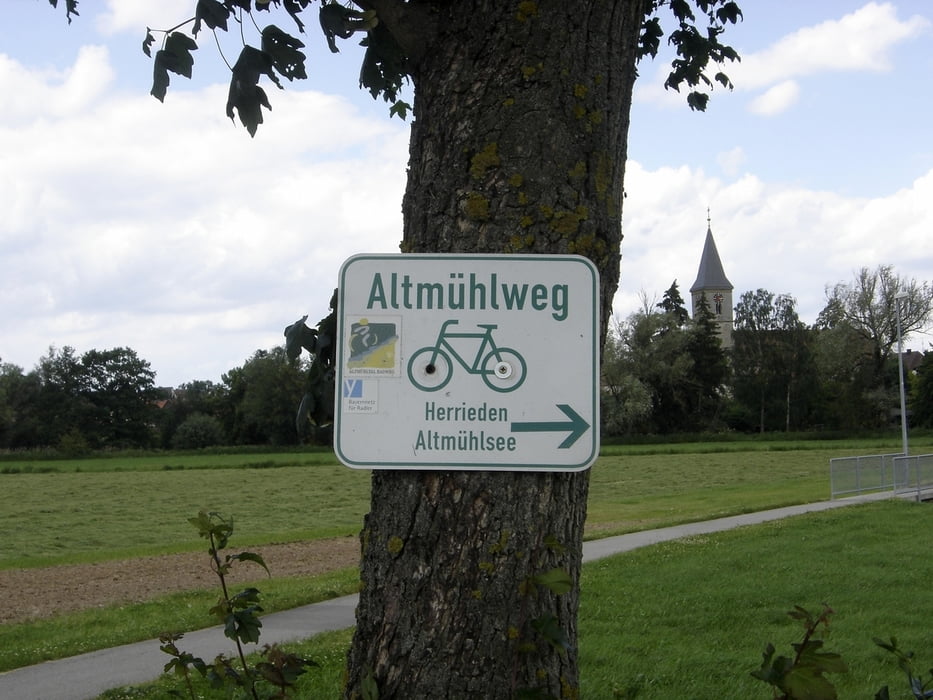 Altmühlradweg: Rothenburg-Kelheim