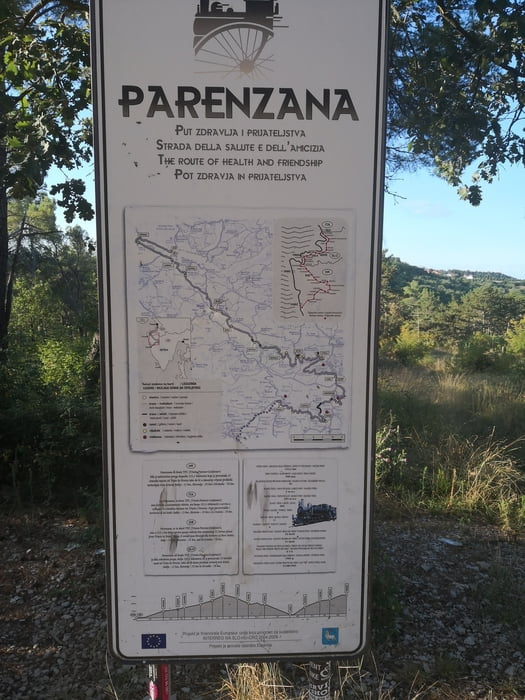 Savudrija-Motovun auf der Parenzana